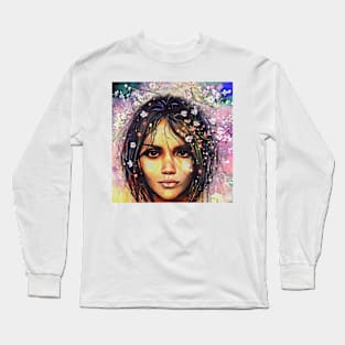 Halle Berry in spring time Long Sleeve T-Shirt